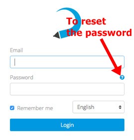 Content management system password reset Content management system password reset