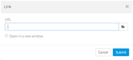 Insert the link o choose a bigger image to link to a small image Create a link